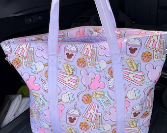 Magical Snacks Tote Bag - Große Einkaufstasche - Magical Snacks Overnight Tote - Reisetasche