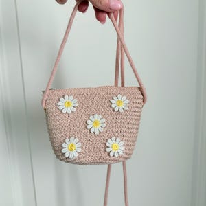 Girls Purse - Toddler - Kids  - Kids Purse - Accessories - Straw Purse - Embellished Purse - Unique Kids
