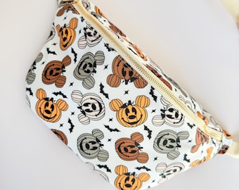 Gürteltasche - Halloween Gürteltasche - Kürbis Maus Gürteltasche - Freizeitpark inspiriert - Gürteltasche