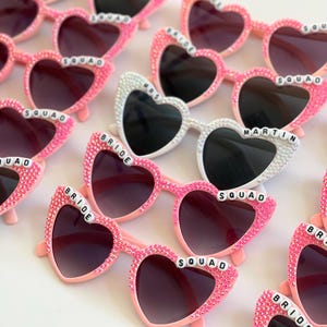 Personalized Sunglasses for Bridal parties - bachelorette - bachelorette party - bachelorette sunglasses - bridal sunglasses
