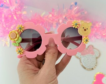 Magical Bear Sunglasses - Character Sunnies - Theme Park Accessories - Embellished Sunnies - Kids Sunnies