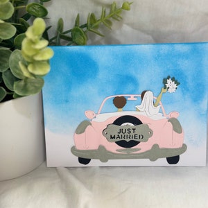 Just Married-Grußkarte