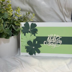 Gran tarjeta verde para el Día de la Madre
