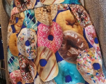 DONUTS Fun Hostess Half Apron