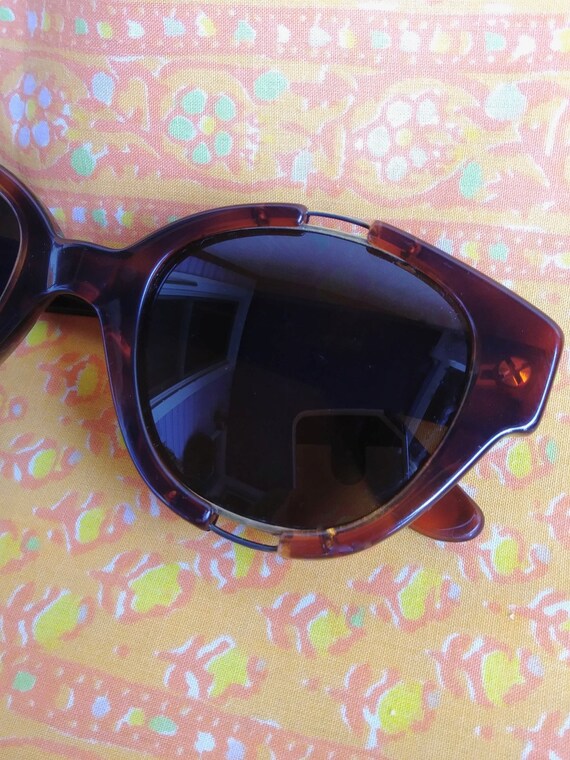Vintage 1990s Sunglasses 90s Les Copains Eyewear … - image 6