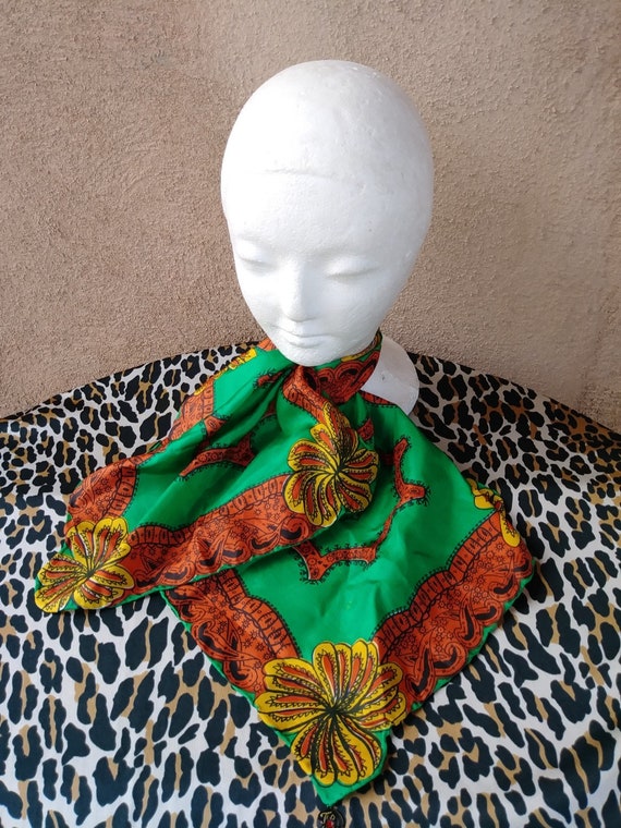 pediatric pussy ascot silk scarf