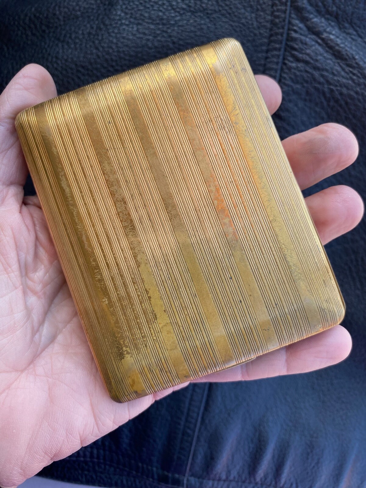 Lot - Two 14K Gold Cigarette Cases