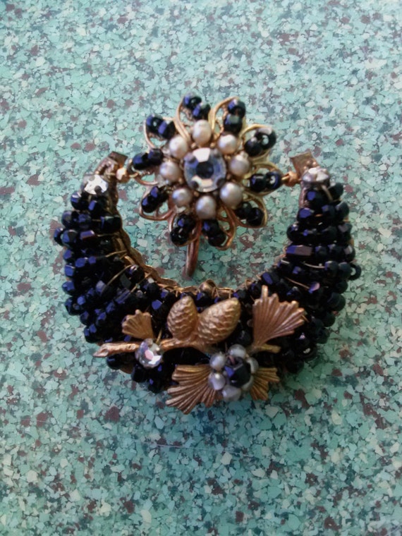Vintage 1950s Crescent Moon Earrings Jonne Schrage