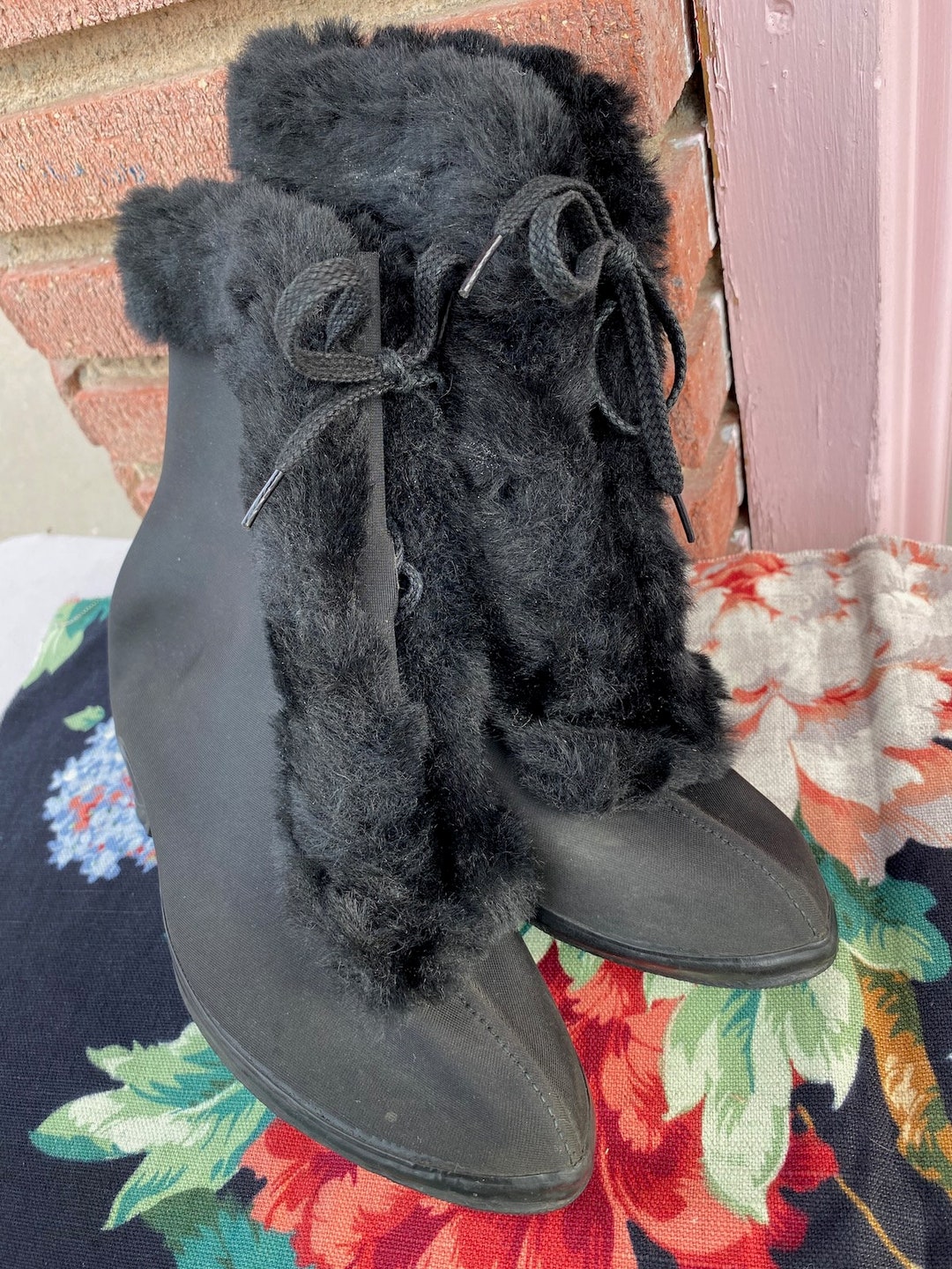 Black galoshes hot sale