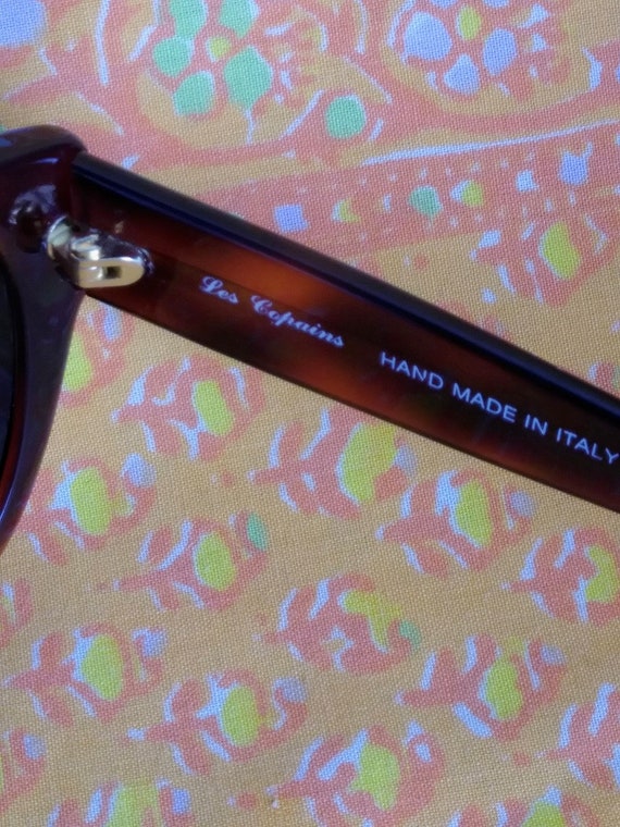 Vintage 1990s Sunglasses 90s Les Copains Eyewear … - image 9