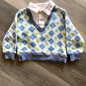 Argyle Baby Clothes - Etsy