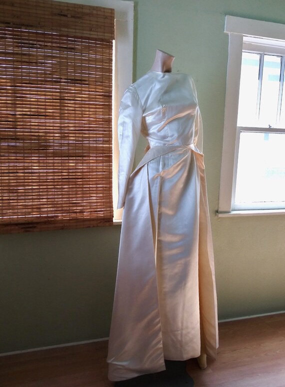 Vintage 1960s Bridal Gown 1960s Wedding Dress Sz S