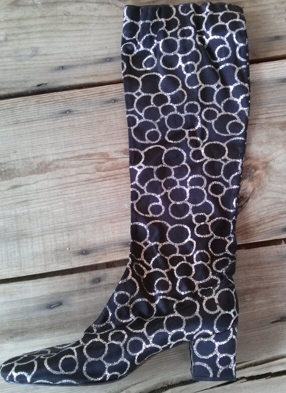 Vintage 1960s Glam Rock Boots Goloboots US 7