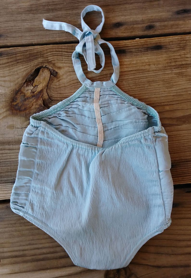 Vintage 1950s Baby Sunsuit Swimsuit Sz 4-6 Mo - Etsy