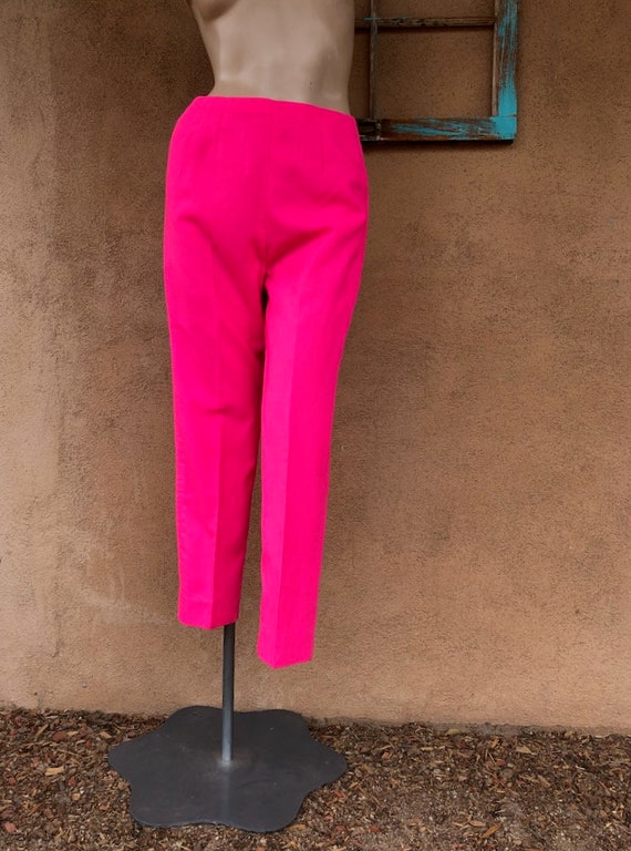 Pink Tailored Cigarette Trousers | Simply Be