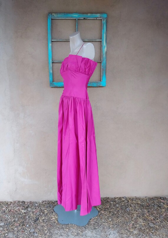 Vintage 1980s Evening Gown 1950s Style Ballgown S… - image 6