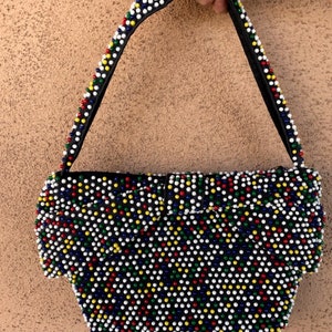 Vintage 1940s Candy Dot Handbag Top Handle Purse - Etsy