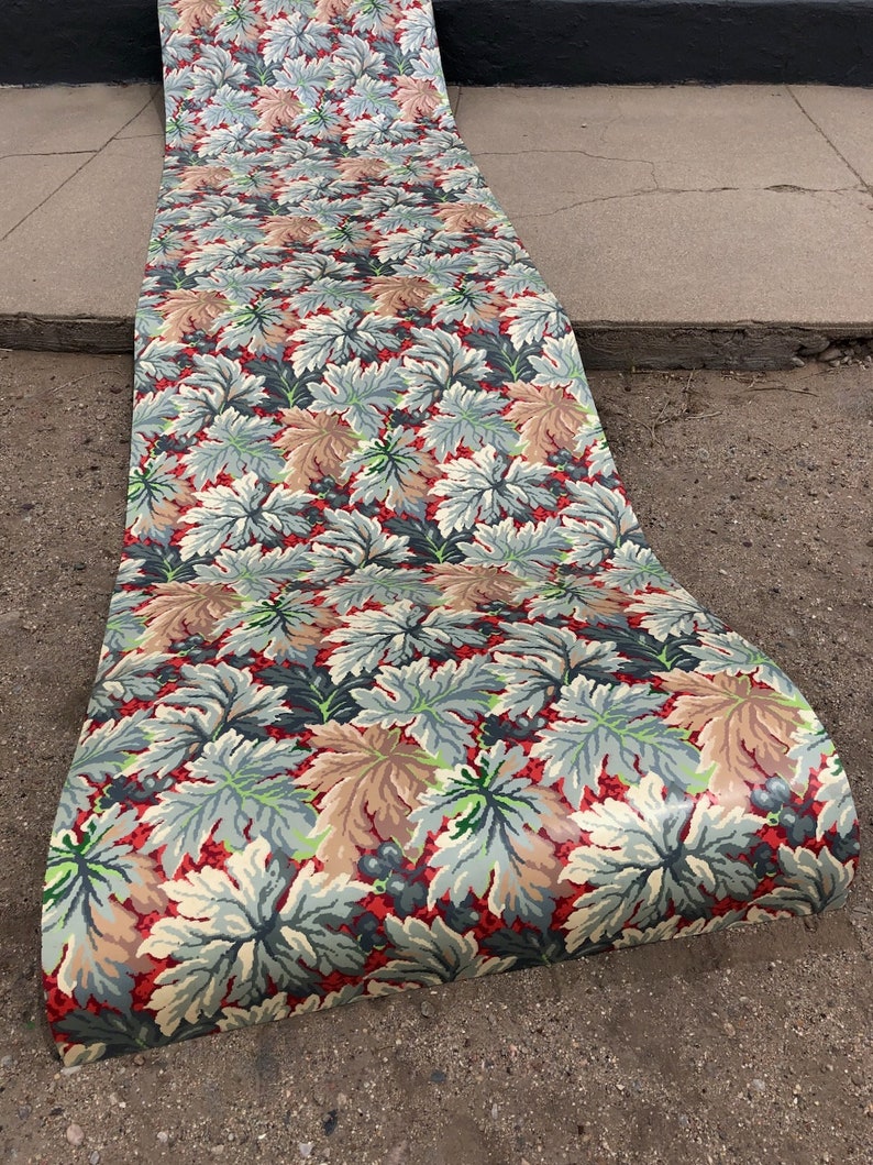 Vintage 1940s Linoleum 40s Floor Carpet Mid Century Flooring Etsy