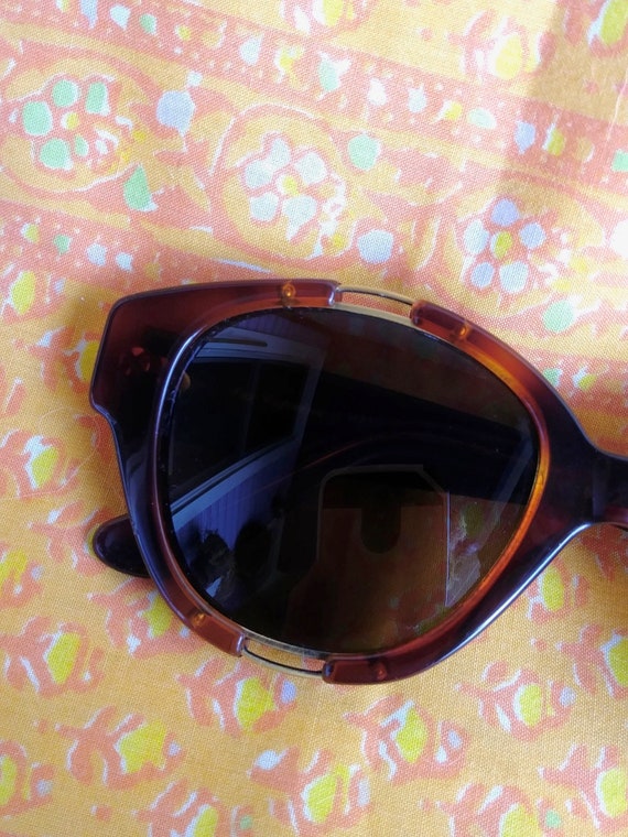 Vintage 1990s Sunglasses 90s Les Copains Eyewear … - image 5