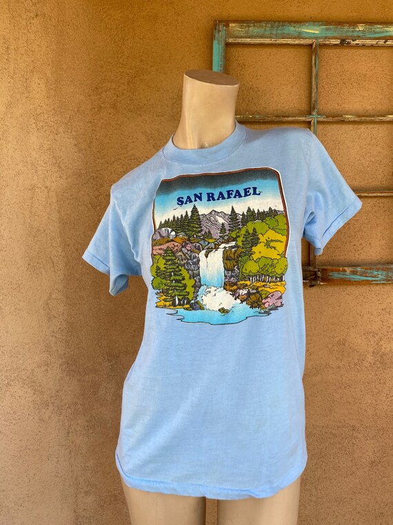 Vintage 1980s T Shirt San Rafael California Mens S