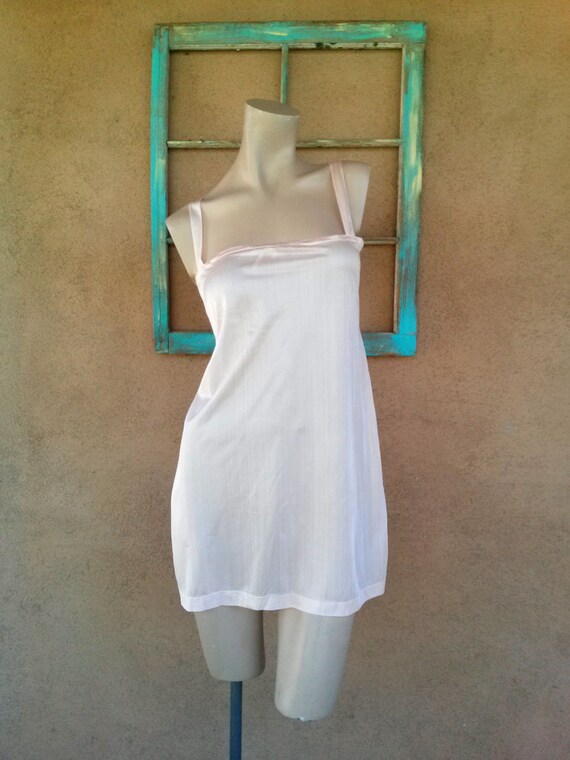 Vintage 1930s Camisole Slip Peach Silk Mayfair B42