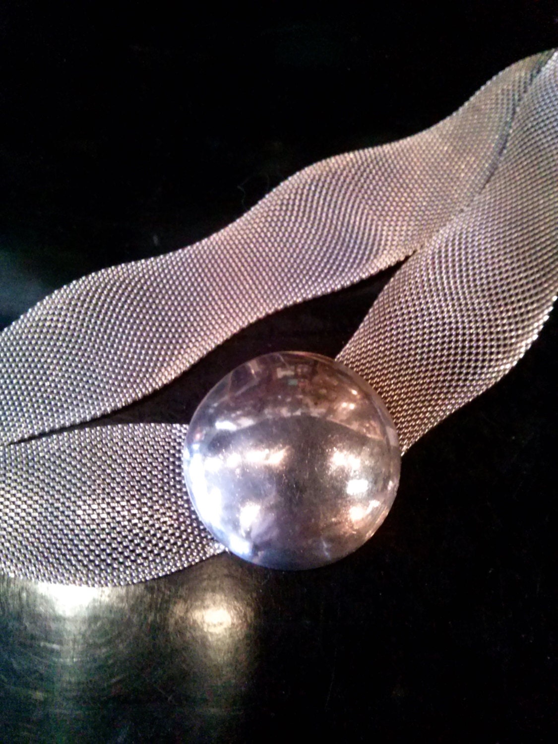 Vintage 1970s Belt Christian Dior Silver Mesh Sz to W31 Etsy