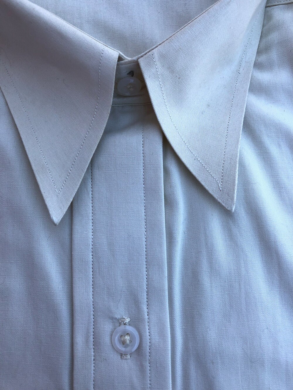 Vintage 1940s Mens Dress Shirt Mens S Sz 16 34 | Etsy