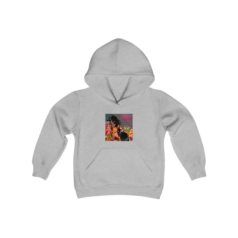 Youth Heavy Blend Hooded Sweatshirt image 8