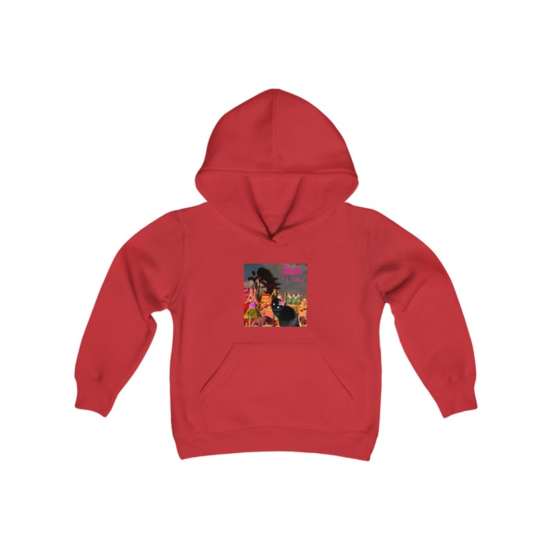 Youth Heavy Blend Hooded Sweatshirt image 6