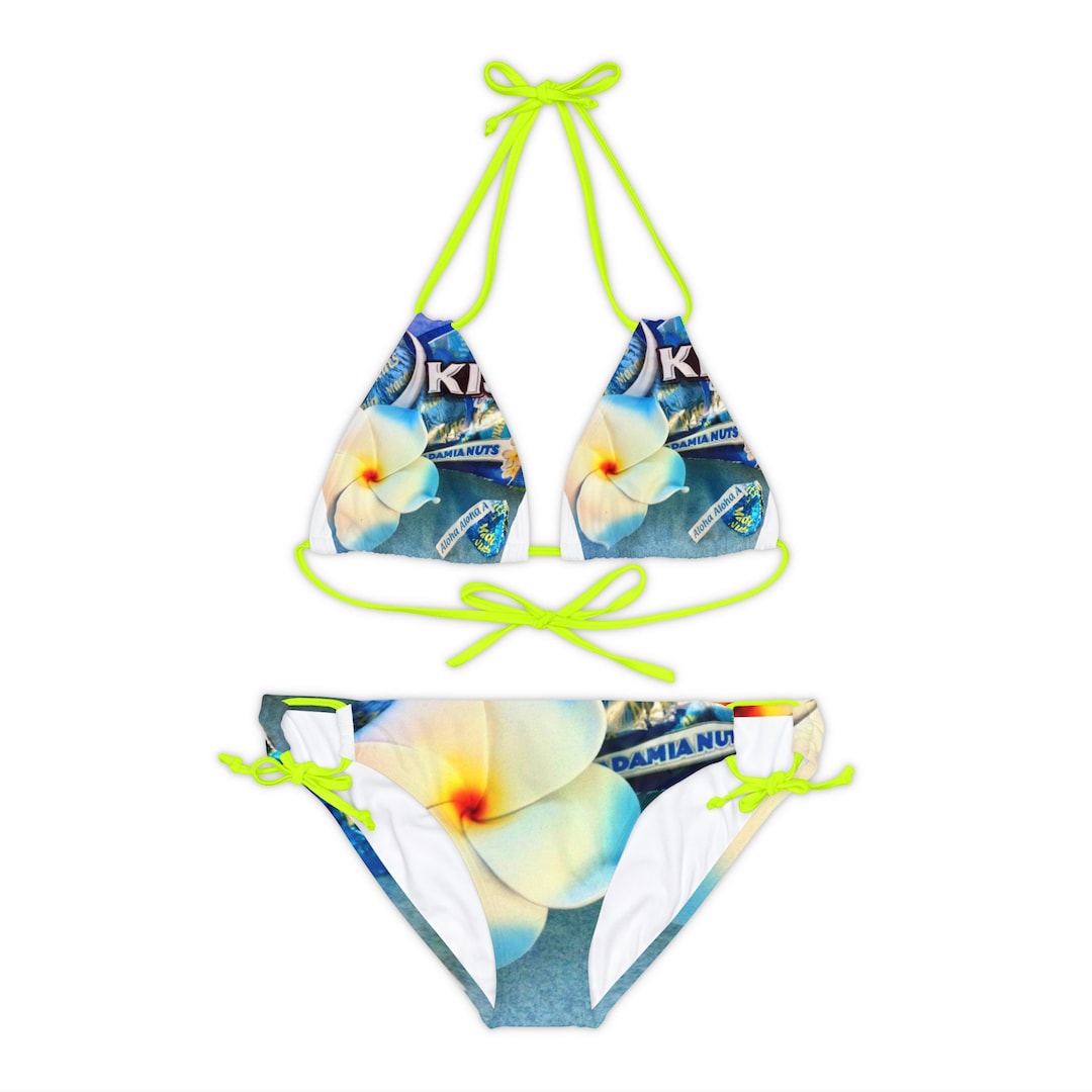 Strappy Bikini Set (AOP) For Kay Simone