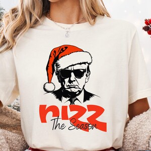 Christmas Trump Shirt Trump Rizz The Season Sweatshirt Funny Trump Shirt Humorous Trump Christmas Shirt trump shirt Trump Santa Tee