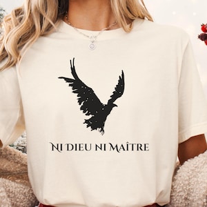 ni dieu ni maitre Anti-Authoritarian Shirt fdt shirt Anti Trump Shirt Feminist Shirt Anarchist Shirt Leftist Protest Shirt the crow shirt