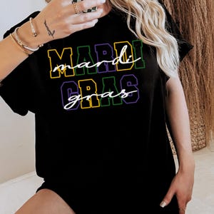 Mardi Gras Tee: New Orleans Coquette Sweatshirt