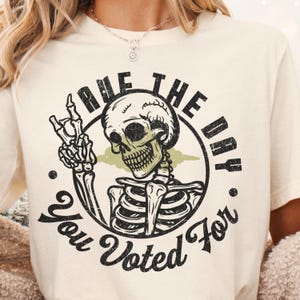 Haben Sie den Tag, an dem Sie für Shirt gewählt haben, nicht mein Präsident Shirt, FDT Shirt, Politisches Shirt, Demonstration, Hoodie, Wähler Humor Shirt, Mensch rechts Shirt, FAFO