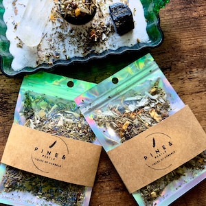 NEW & FULL MOON ritual incense mix set - candle dressing blessings abundance spell offering magick witchcraft meditation witch magic altar