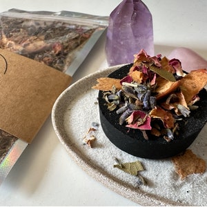 COME HERE & STAY ritual incense mix - candle dressing - selfcare love romance meditation aromatherapy attraction herbal spell apothecary sex