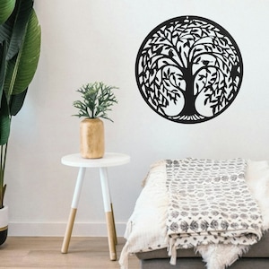 Tree of Life Decor, Tree of Life Metal Wall Art, Metal Wall Hanging, Metal Wall Art, Home Decor, Metal Tree, Home Gift, Modern Wall Art
