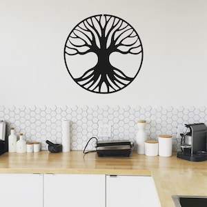 Tree of Life, Metal Wall Art, Tree, Office Decor, Wall Hanging, Metal Tree, Home Gift, Tree of Life Decor, Metal Wall Decor, Tree Lover