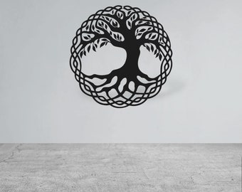 Living Room Decor, Tree of Life Wall Art Metal, Metal Wall Decor, Metal Wall Art, Tree, Wall Hanging, Metal Tree, Tree of Life Decor