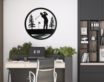 Golfer Art Work