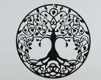 Tree of Life Metal Wall Art, Tree of Life Wall Art, Tree, Home Decor, Wall Hanging, Metal Tree, Gift, Tree of Life Decor, Metal Wall Decor