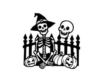 Outdoor Metal Halloween Decoration, Skeleton Stake, Halloween Outdoor Stake, Skeleton Halloween Decoration, Halloween Pumpkin,