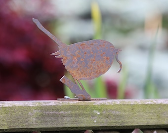 Rusty Metal Bird Solid, Rusty Metal Bird, Rusty Robin, Rusty Metal Robin, Garden Ornament, Metal Art Work, Metal Bird,
