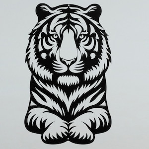 Art mural en métal tigre, Décoration murale safari, Règne animal, Décoration d&#39;intérieur, Décoration murale, Tigre, Décoration d&#39;intérieur, Décoration d&#39;extérieur