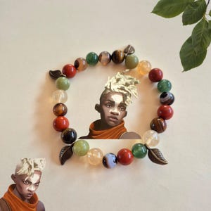Pulsera Arcane Ekko - Charms inspirados en cristales naturales
