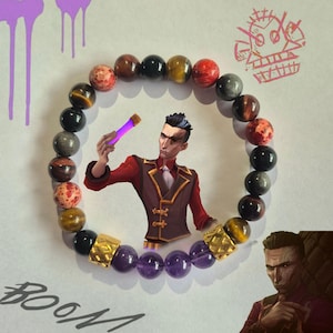 Pulsera Arcane Silco - Charms inspirados en cristales naturales