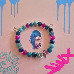 Arcane Jinx Bracelet V2 - Inspired charms with natural cristals