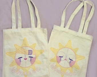 Expedition Clair Obscur 33 : tote bag Esquie Wheee Whooo / Recycled cotton