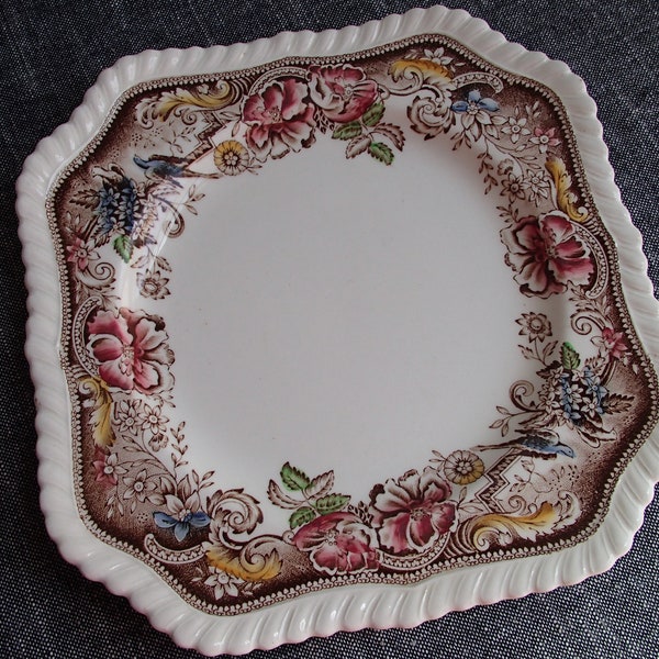 Antique Devonshire China Salad Plate