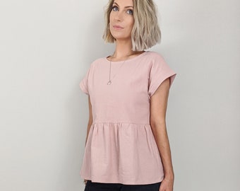 cotton smock top